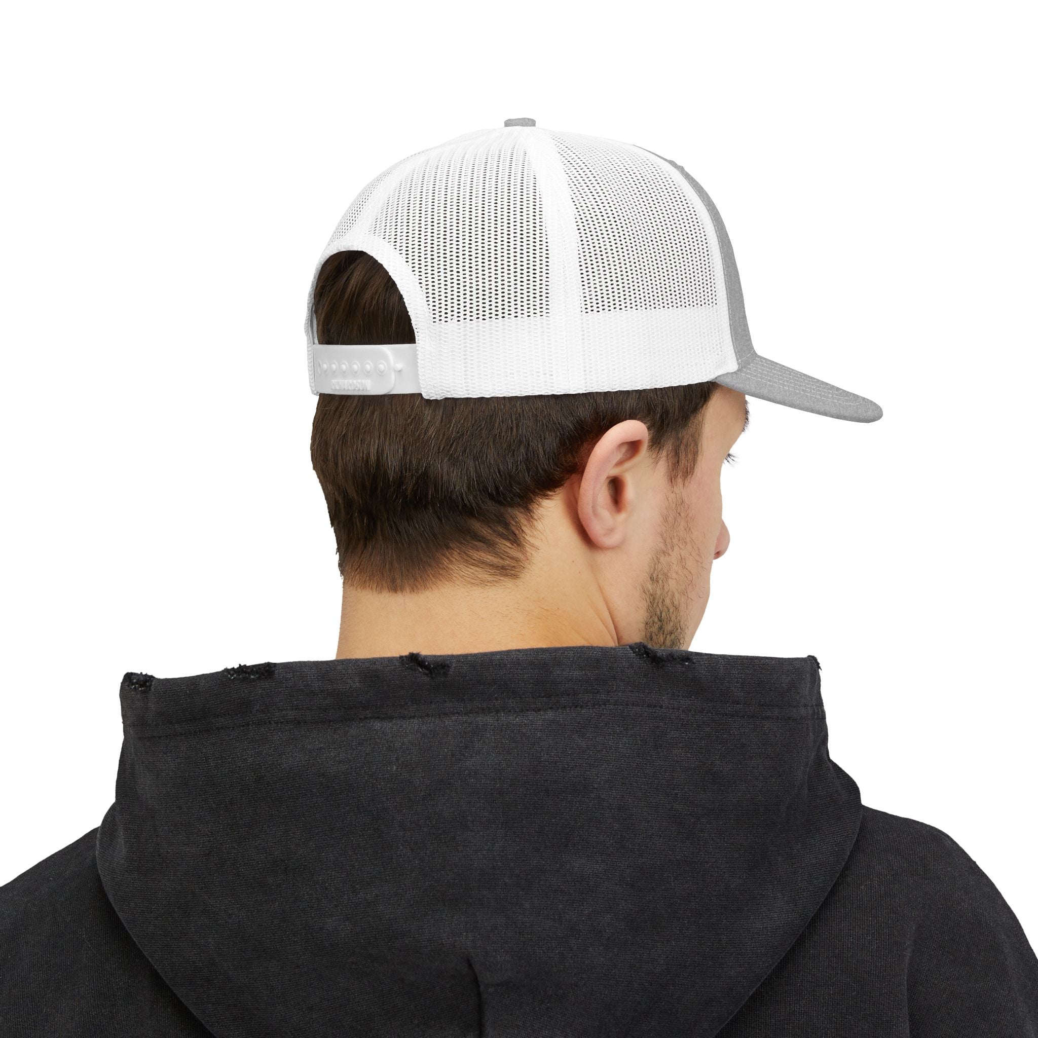 Embroidered Snapback Trucker Cap | Stylish Hat for Outdoor Adventures, Casual Wear, Summer Fun, Gifts for Him/Her