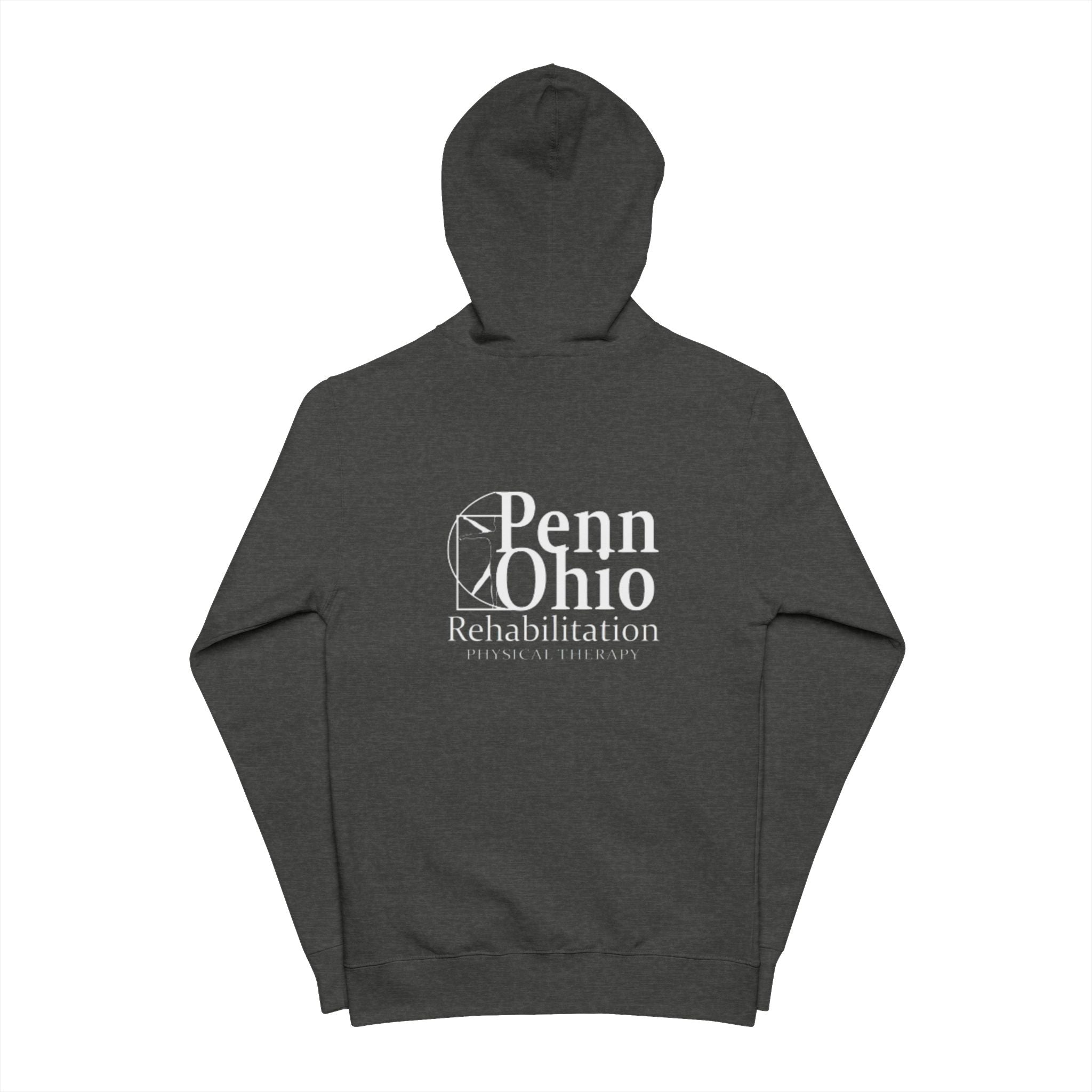 Unisex Fleece Zip Up Hoodie for Comfort & Style, Perfect for Casual Outings, Fitness, Gifts, Rehab Centers, and Relaxation