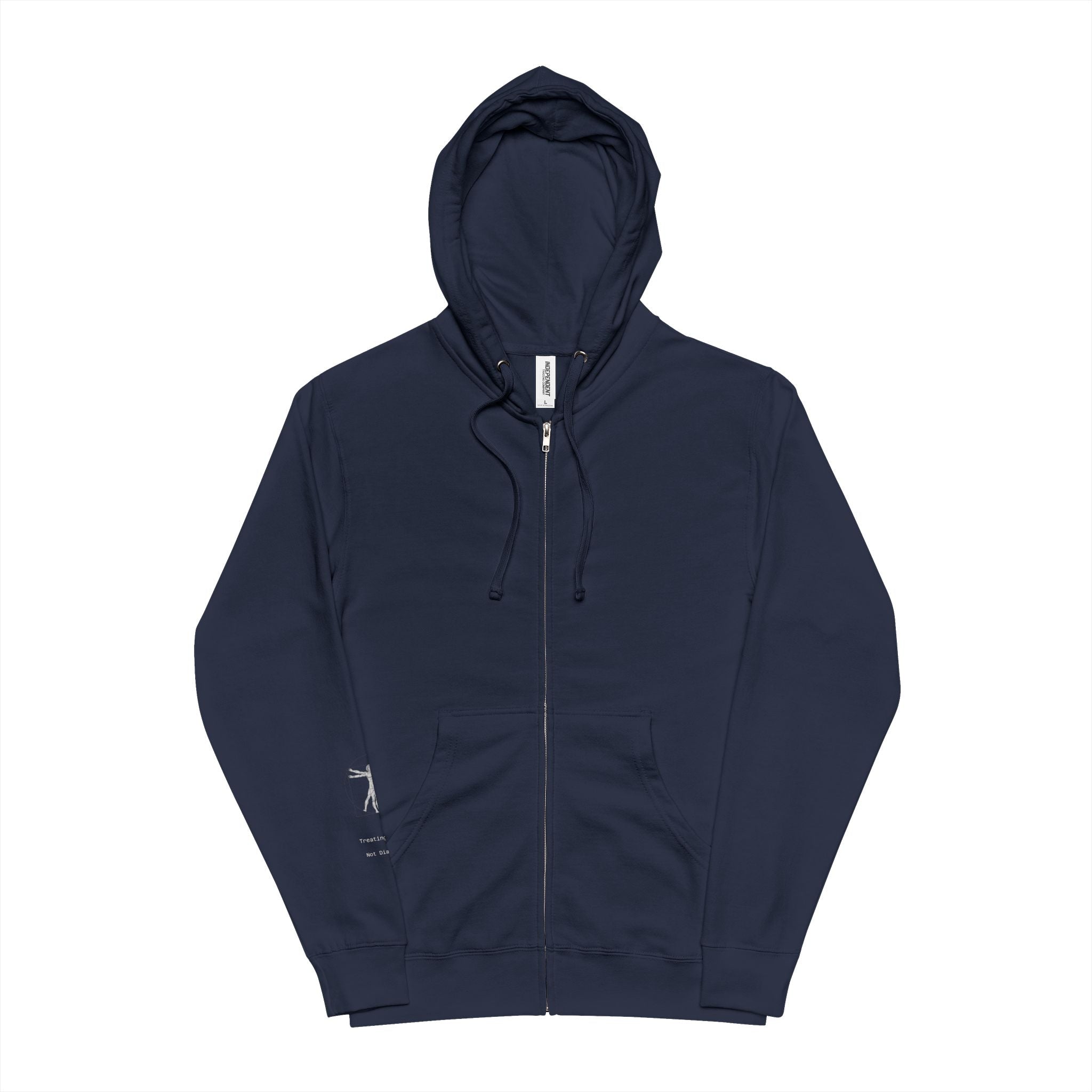 Unisex Fleece Zip Up Hoodie for Comfort & Style, Perfect for Casual Outings, Fitness, Gifts, Rehab Centers, and Relaxation