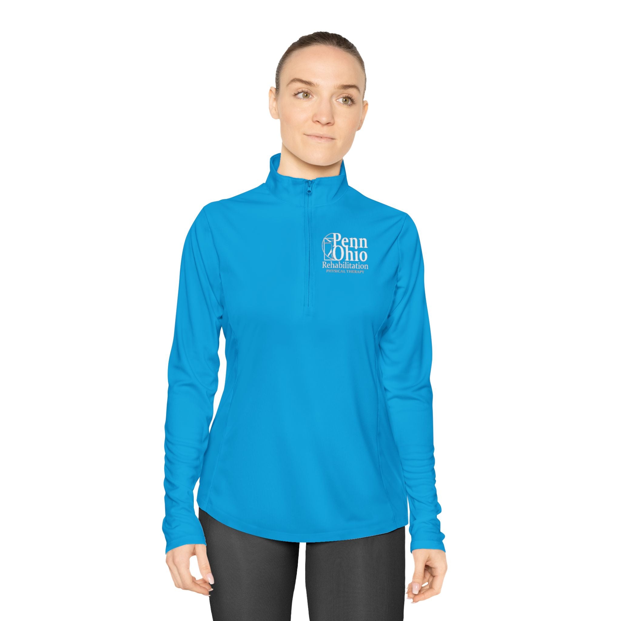 Stylish Ladies Quarter-Zip Pullover | Perfect for Fall, Casual Wear, Gifts, Outdoor Activities, Athleisure