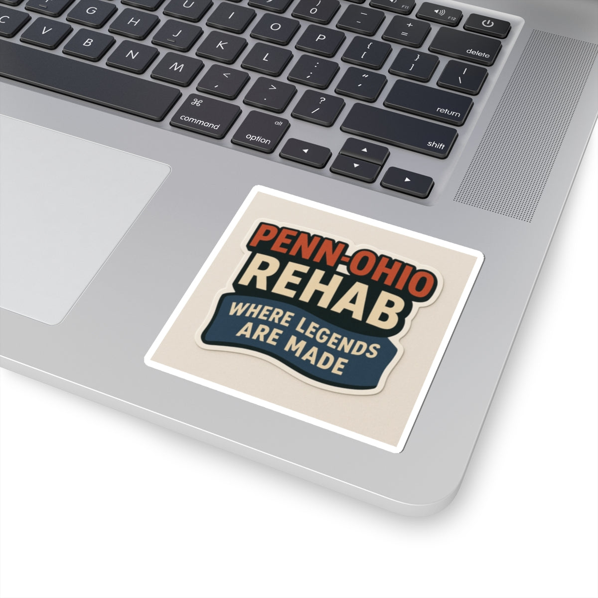Retro Penn-Ohio Rehab Stickers | Vintage Legends Inspired Decals for Laptops, Water Bottles, Journals, Gifts
