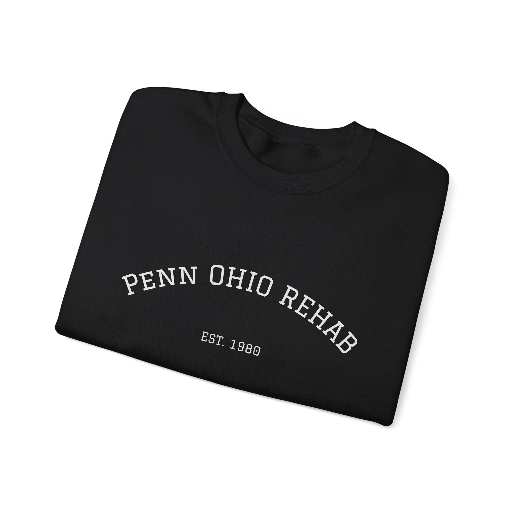 Penn Ohio Rehab Crewneck Sweatshirt, Cozy Unisex Sweatshirt, Casual Streetwear, Vintage Inspired Gift, Comfortable Everyday Hoodie