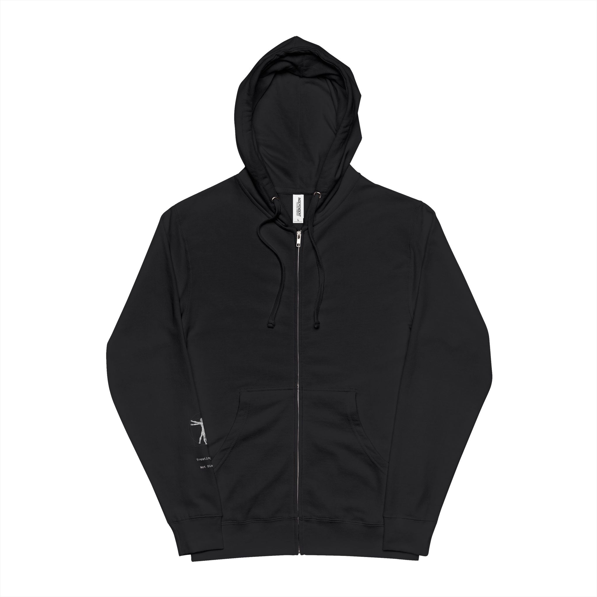 Unisex Fleece Zip Up Hoodie for Comfort & Style, Perfect for Casual Outings, Fitness, Gifts, Rehab Centers, and Relaxation