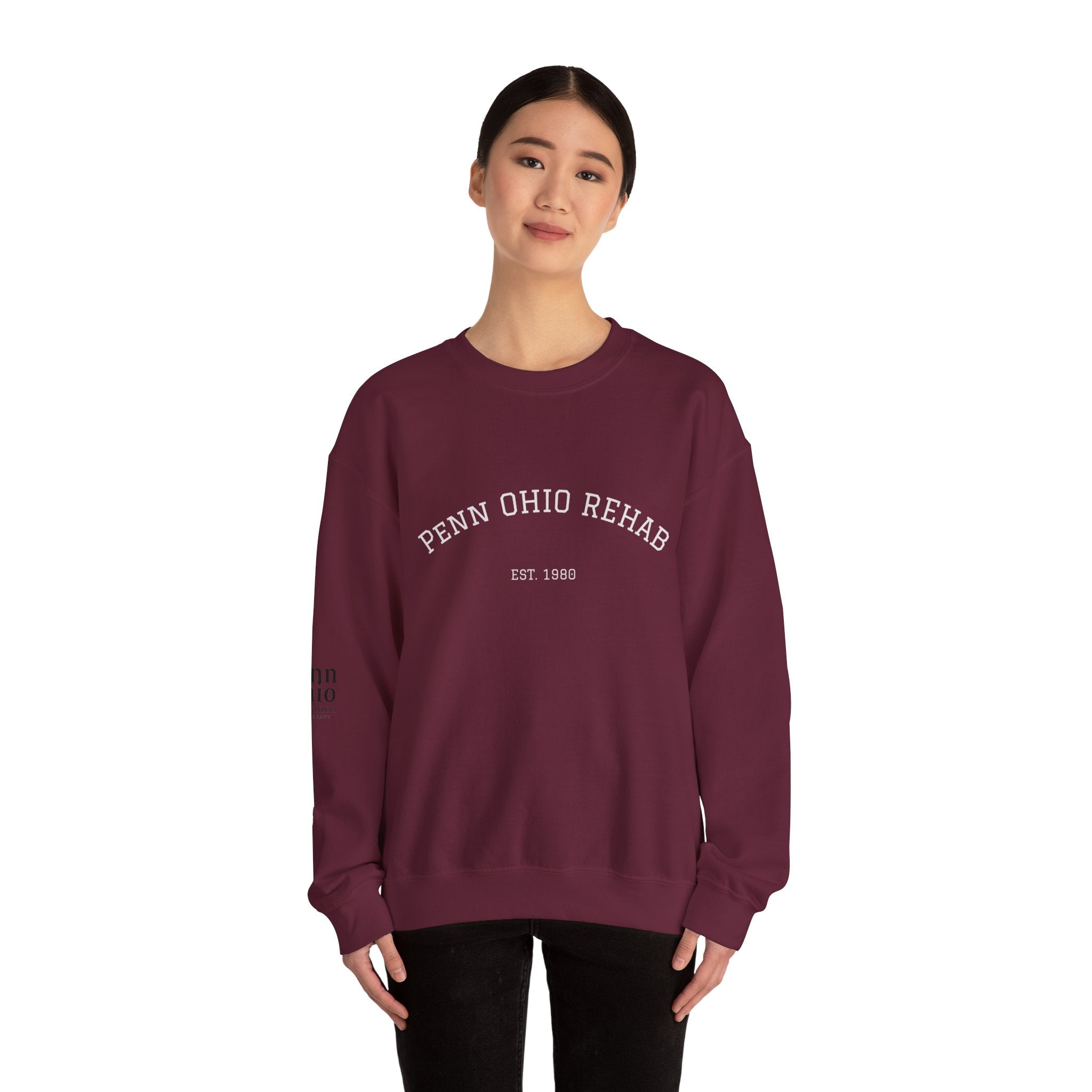 Penn Ohio Rehab Crewneck Sweatshirt, Cozy Unisex Sweatshirt, Casual Streetwear, Vintage Inspired Gift, Comfortable Everyday Hoodie