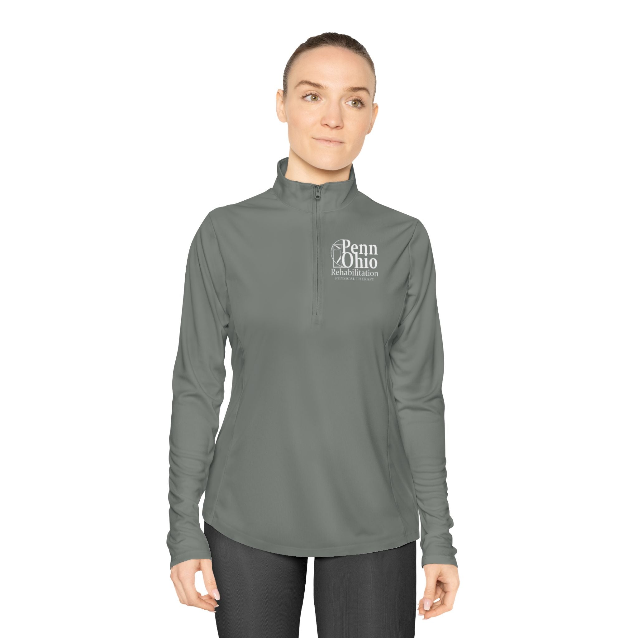 Stylish Ladies Quarter-Zip Pullover | Perfect for Fall, Casual Wear, Gifts, Outdoor Activities, Athleisure