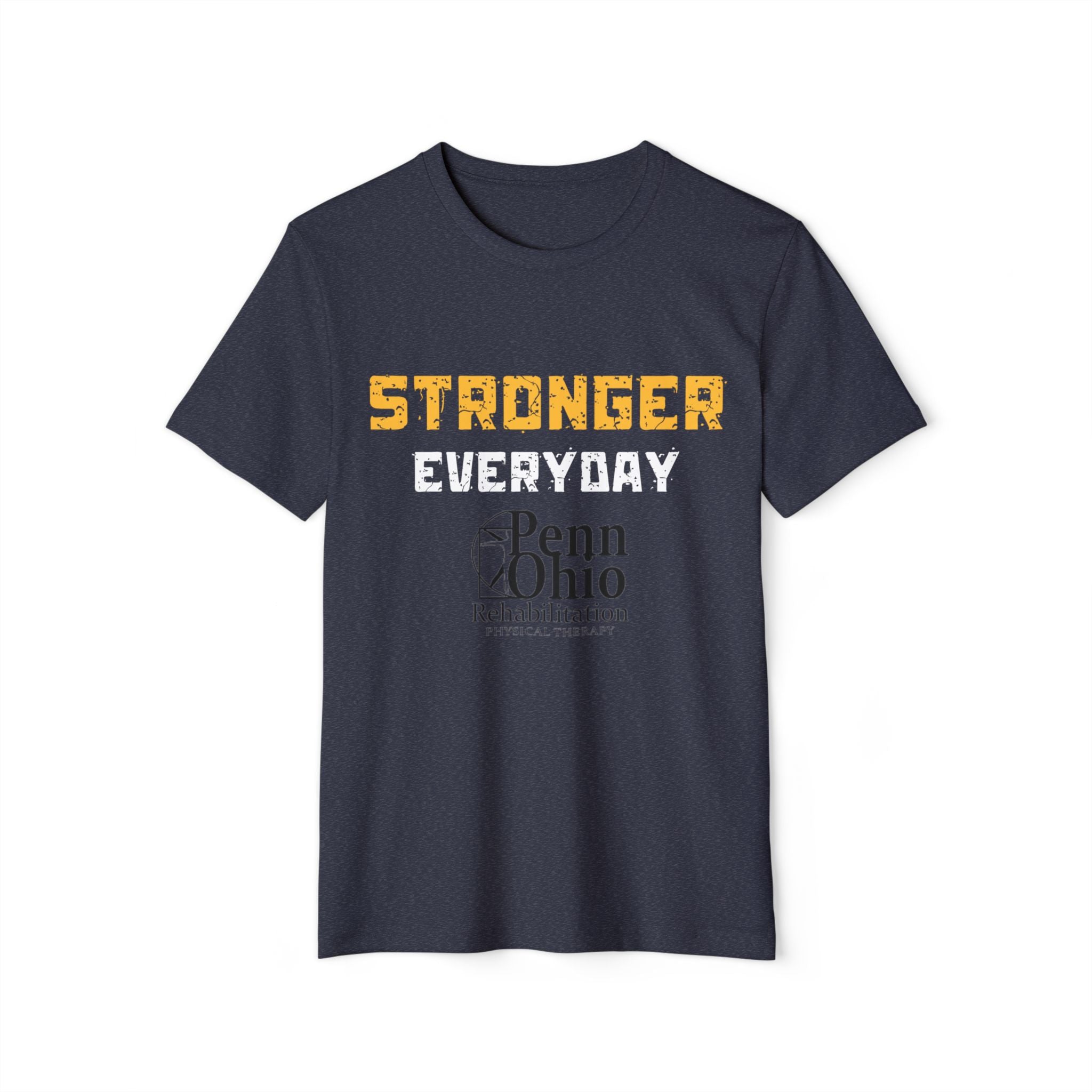Unisex Organic T-Shirt - 'Stronger Everyday' | Eco-Friendly Gift, Fitness Apparel, Motivational Tee, Sustainable Fashion, Casual Wear