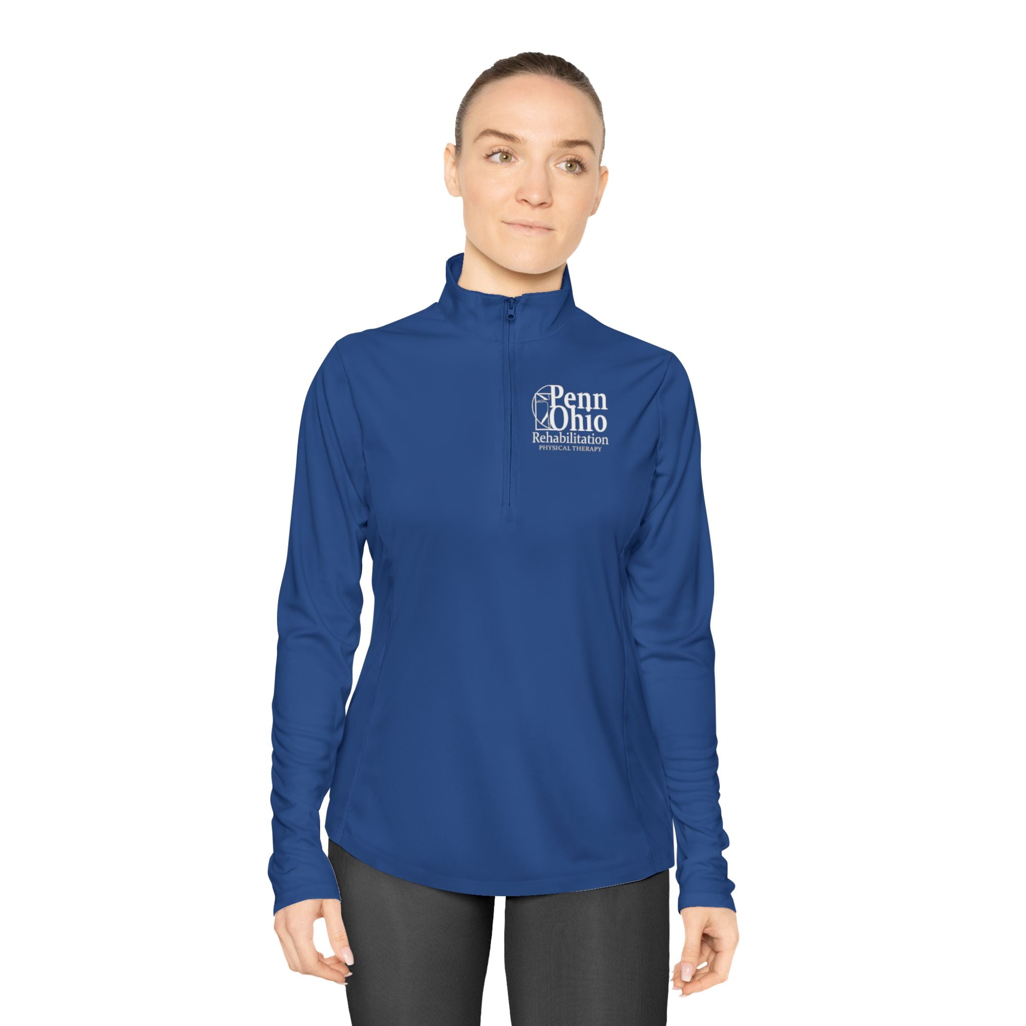Stylish Ladies Quarter-Zip Pullover | Perfect for Fall, Casual Wear, Gifts, Outdoor Activities, Athleisure