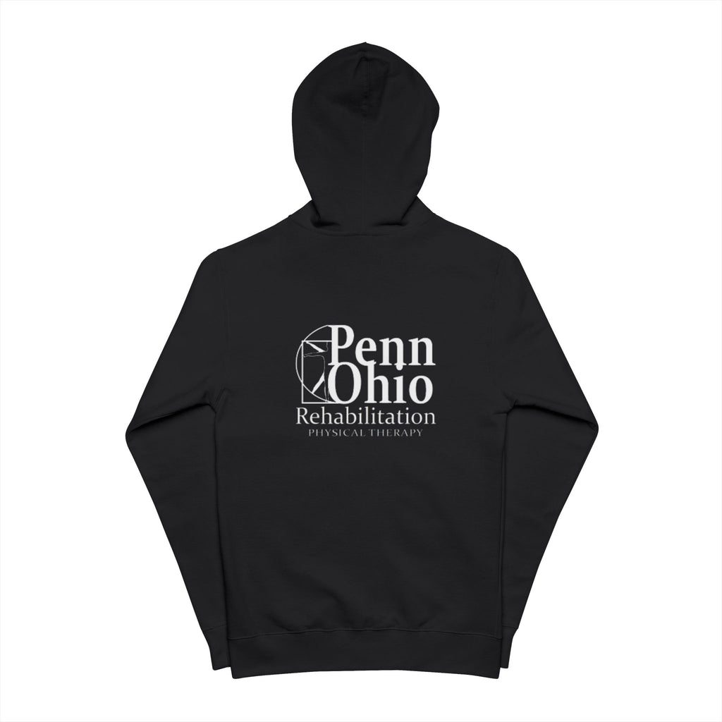 Unisex Fleece Zip Up Hoodie for Comfort & Style, Perfect for Casual Outings, Fitness, Gifts, Rehab Centers, and Relaxation