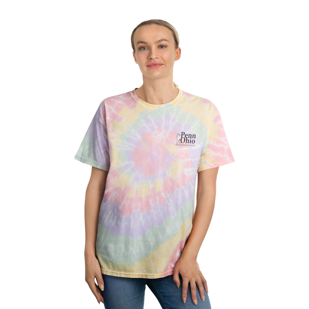 Colorful Tie-Dye Tee, Spiral Design for Fun, Casual Wear, Summer Vibes, Great for Festivals, Perfect for Relaxing at Home, Unique Gift