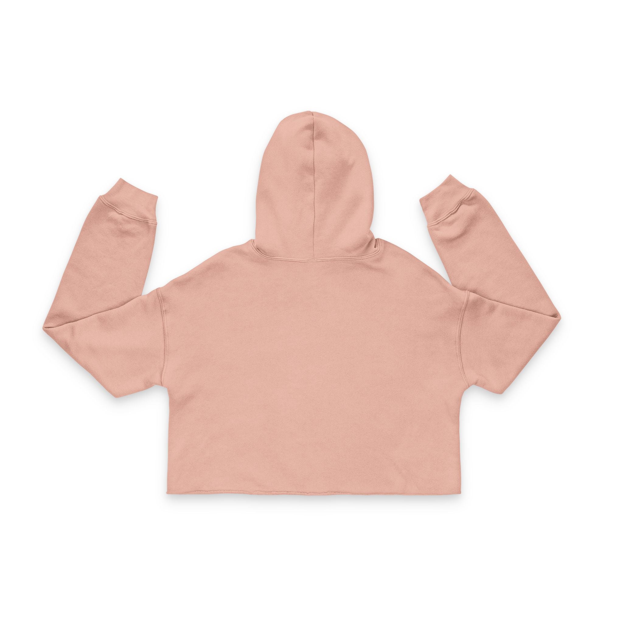 Women's Cropped Hoodie with Cute Peach Design for Casual Wear, Gift for Fruit Lovers, Summer Fashion, Trendy Crop Top